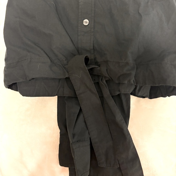 Universal Thread Black Casual Button Down crop jacket size-L - Picture 3 of 4